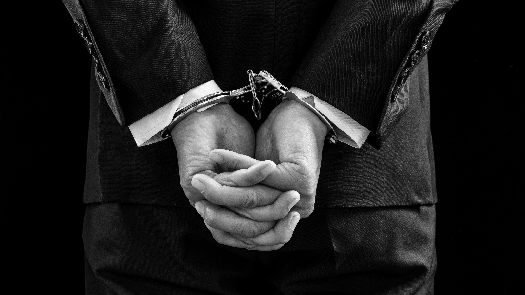 Arrested businessman