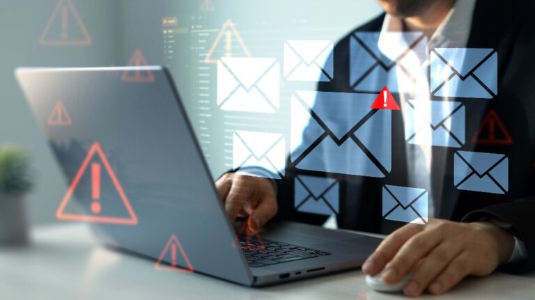 Email security and virus spam alert